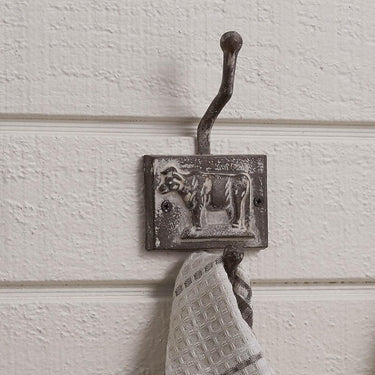 Rooster Cast Hooks - Set of 2 Park Designs - The Fox Decor